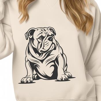 Beautiful Bulldog - Craft PNG