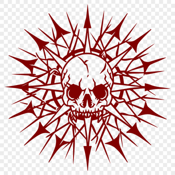 Stunning Skull - Halloween PNG