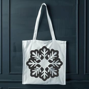 Artistic Snowflake Vector Illustration