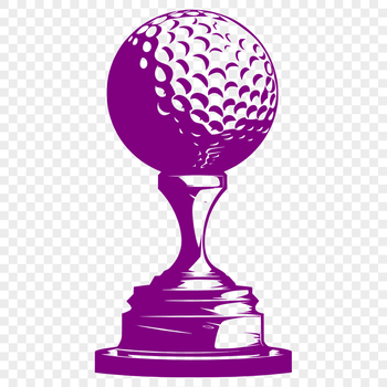 Unique Golf Trophy Printable Artwork