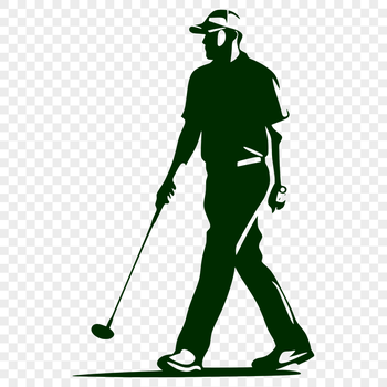 Artistic Golfer - For Laser Cutter Project