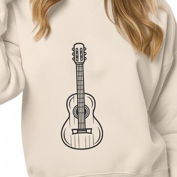 Free Guitar - Glowforge SVG