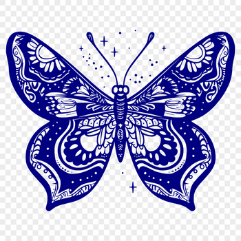 Free Artistic Butterfly Clipart