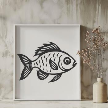 Free Crappie - Glowforge DXF