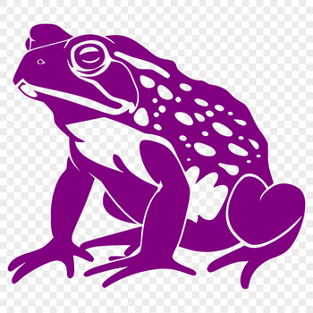 Stunning Toad - Glowforge PNG