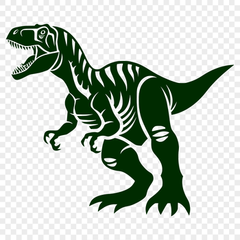 A detailed illustration of a T-Rex dinosaur in full body view.