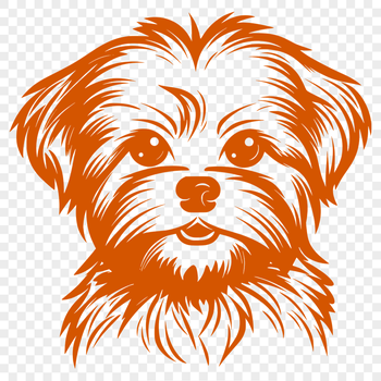 Free Beautiful Morkie Printable Image