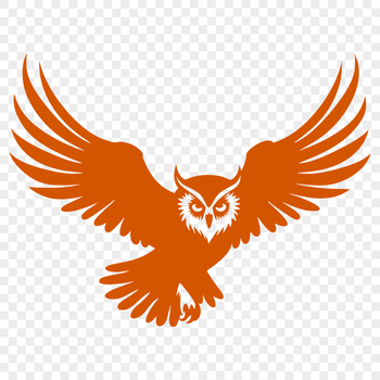 A realistic depiction of an owl in mid-flight, showcasing its full body and feathers.