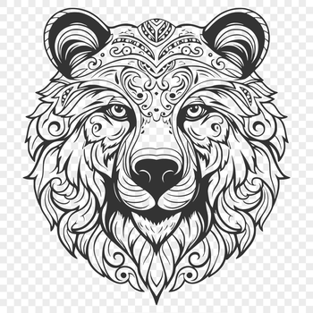 Free Unique Bear Illustration