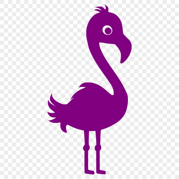 A single flamingo standing upright on one leg in its natural habitat.