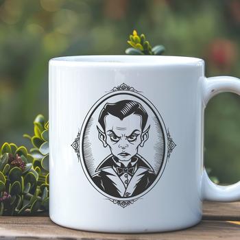 Beautiful Vampire In PDF & PNG