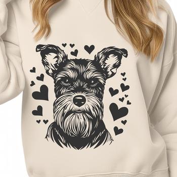 Free Miniature Schnauzer Decal