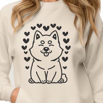 Free Shiba Inu - Laser Engraver SVG