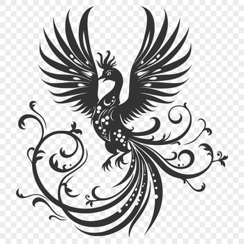 A stylized illustration of a mythical creature with full body, depicted in a detailed vector design.