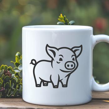 Stunning Piglet - For Cricut Project