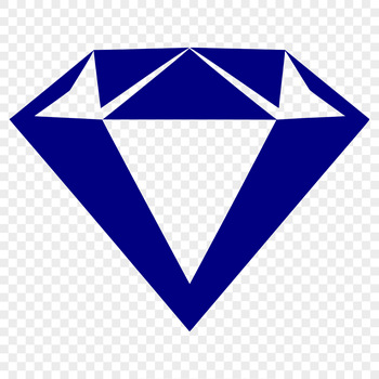 A set of intricate diamond shapes created using vector design principles.