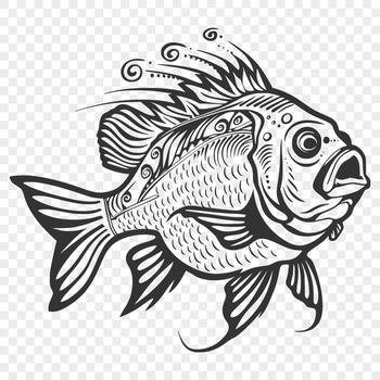 Unique Fish Clip Art