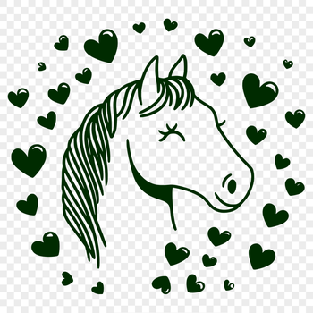 Free Horse PDF - Free Commercial Use Download