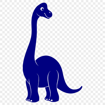 A detailed illustration of a prehistoric dinosaur from head to tail.
