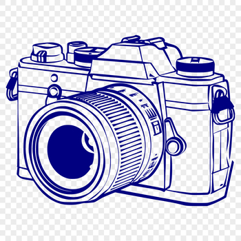 A digital camera with lens and viewfinder, ideal for photography projects.