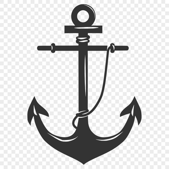 A set of anchor designs suitable for various nautical-themed projects.