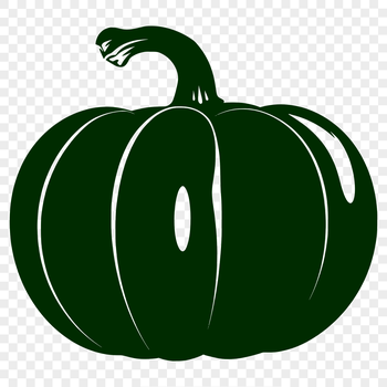A detailed illustration of a ripe squash, suitable for vector design projects.
