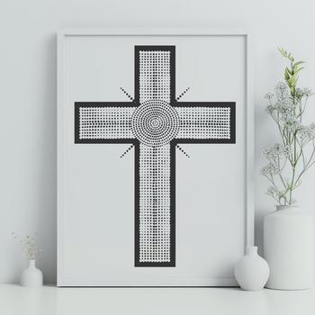 Stunning Cross Digital Art