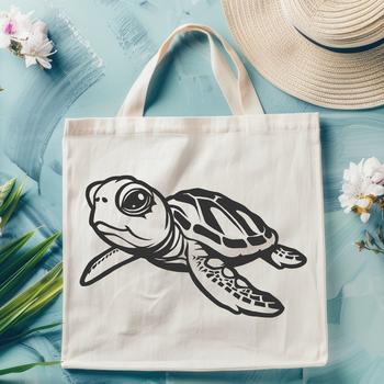 An SVG representation of a marine animal commonly found on the seaside coastlines.