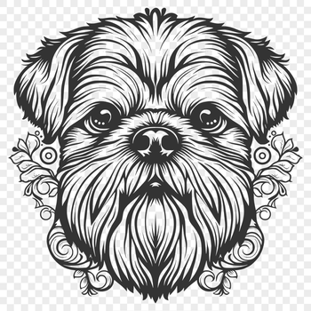 Free Free Shih Tzu Vector Art