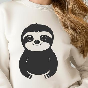 Cute Sloth - DXF Format