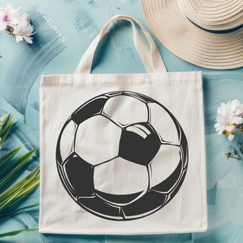 Soccer Ball Printable Image In PNG & SVG - Free Digital Download