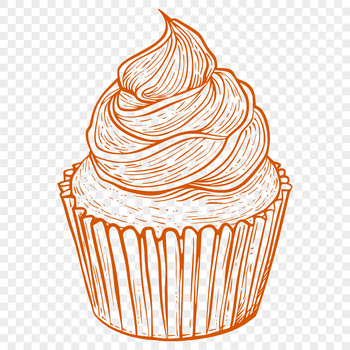 Creative Cupcake - Food DXF