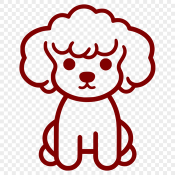 Creative Poodle Clip Art