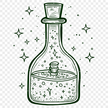 Free Potion Bottle Clip Art