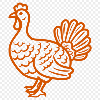 Unique Turkey Drawing