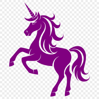 Free Unique Unicorn Digital Drawing