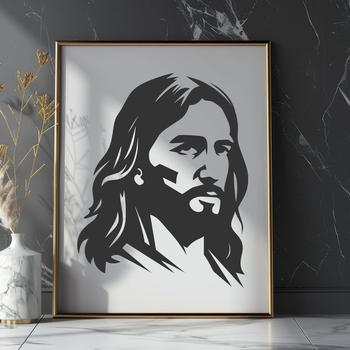 Stunning Jesus In PDF And PNG