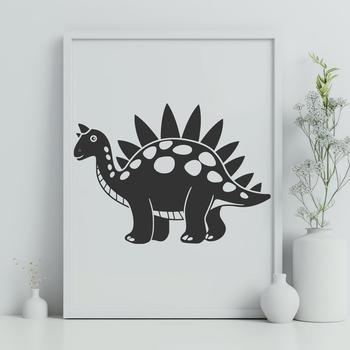 Creative Stegosaurus In PNG & SVG