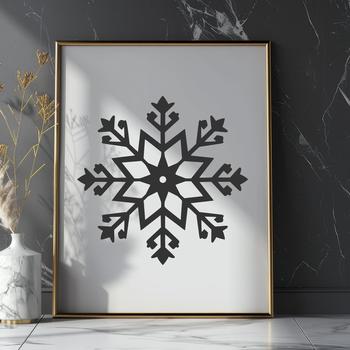 Unique Snow - Laser Engraver PNG