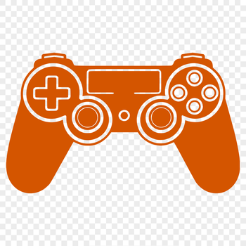 High-resolution digital game controller icon in vector format.