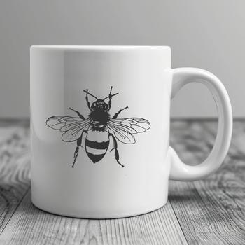 Free Bee In SVG & DXF