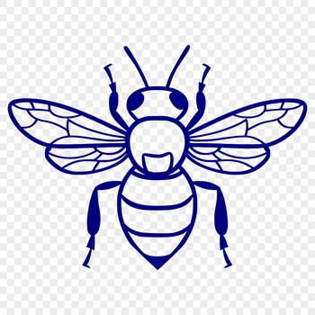 Beautiful Bee - For Laser Cutter Project