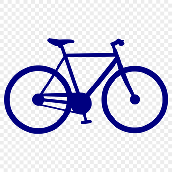 A bicycle vector illustration suitable for commercial or personal projects.