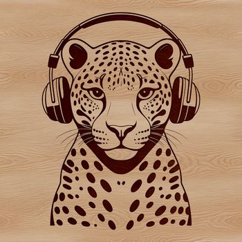 An SVG graphic representation of a jaguar, ideal for use in various digital applications.