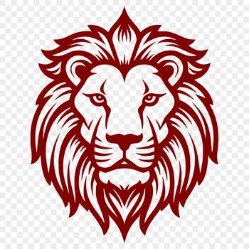 Free Creative Lion Decal