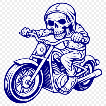 Beautiful Motorbike Clip Art