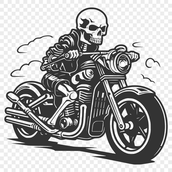 A digital illustration of a motorcycle with sleek design features.