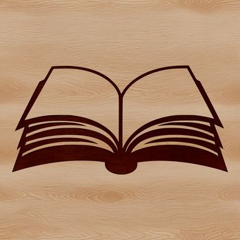 A stylized illustration of a classic novel or textbook with a subtle texture.