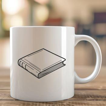 A digital illustration of an open book, suitable for educational purposes in schools.
