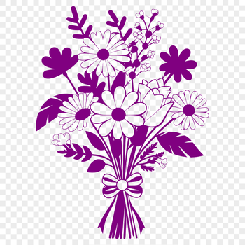 A floral bouquet of colorful flowers in a decorative arrangement.